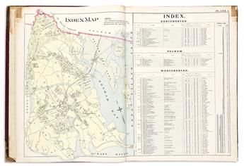 (NEW YORK CITY -- BRONX.) E. Robinson. Certified Copies of Important Maps